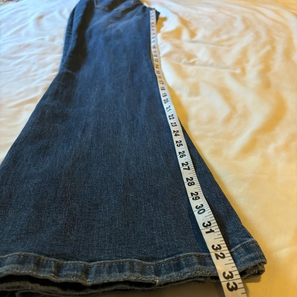 I&M Denim Black Label NWT High Rise Flare Dark Wash Women’s Jeans Size 29 - Picture 13 of 15